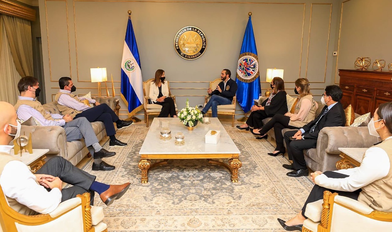 Presidente Bukele se reúne con Misión de Observación Electoral de la OEA presidente-bukele-se-reune-con-mision-de-observacion-electoral-de-la-oea